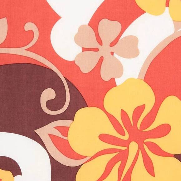 NWT Faithfull the Brand Celvia Ulani Floral Print Cotton Pant Sz. 2 Brown White - Picture 7 of 15